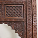 Mirror carving wooden Archway door Frame from Nuristan Afghanistan 23/K