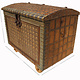 antique Huge very heavy Indian wedding Chest Dowry Chest Hope Chest Marriage Chest ,  on Wheels Rajasthan  india