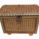 antique Huge very heavy Indian wedding Chest Dowry Chest Hope Chest Marriage Chest ,  on Wheels Rajasthan  india