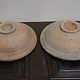 Set of 2 handmade Clay Bowls pottery bowl plate Dish from Swat valley Pakistan  south Afghanistan No:23/A