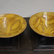 Set of 2 handmade Clay Bowls pottery bowl plate Dish from Swat valley Pakistan  south Afghanistan No:23/A