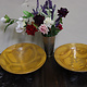 Set of 2 handmade Clay Bowls pottery bowl plate Dish from Swat valley Pakistan  south Afghanistan No:23/A