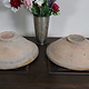 Set of 2 handmade Clay Bowls pottery bowl plate Dish from Swat valley Pakistan  south Afghanistan No:23/D