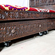 bedroom set orient hand-carved solid wood bed double bed with 4 drawers and 2 bedside table  Nuristan  Afghanistan 23 home