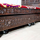 schlafzimmer Set  handgeschnitzt Massivholz Bett mit 4 Schubladen doppelbett 2 Nachtkommode Nuristan  Afghanistan 23/Home