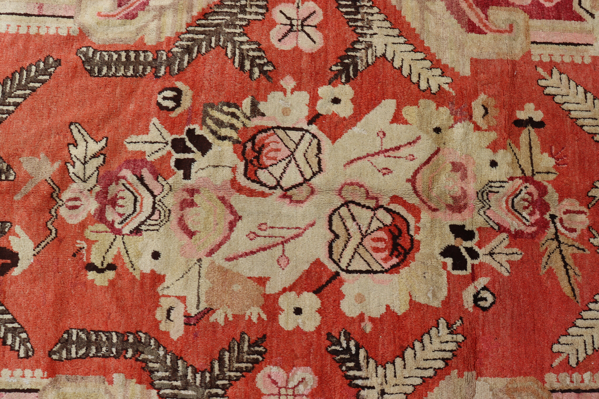 215x140 cm original antique Khotan Samarkand rug Chinese Turkestan hand knotted carpet No:23B