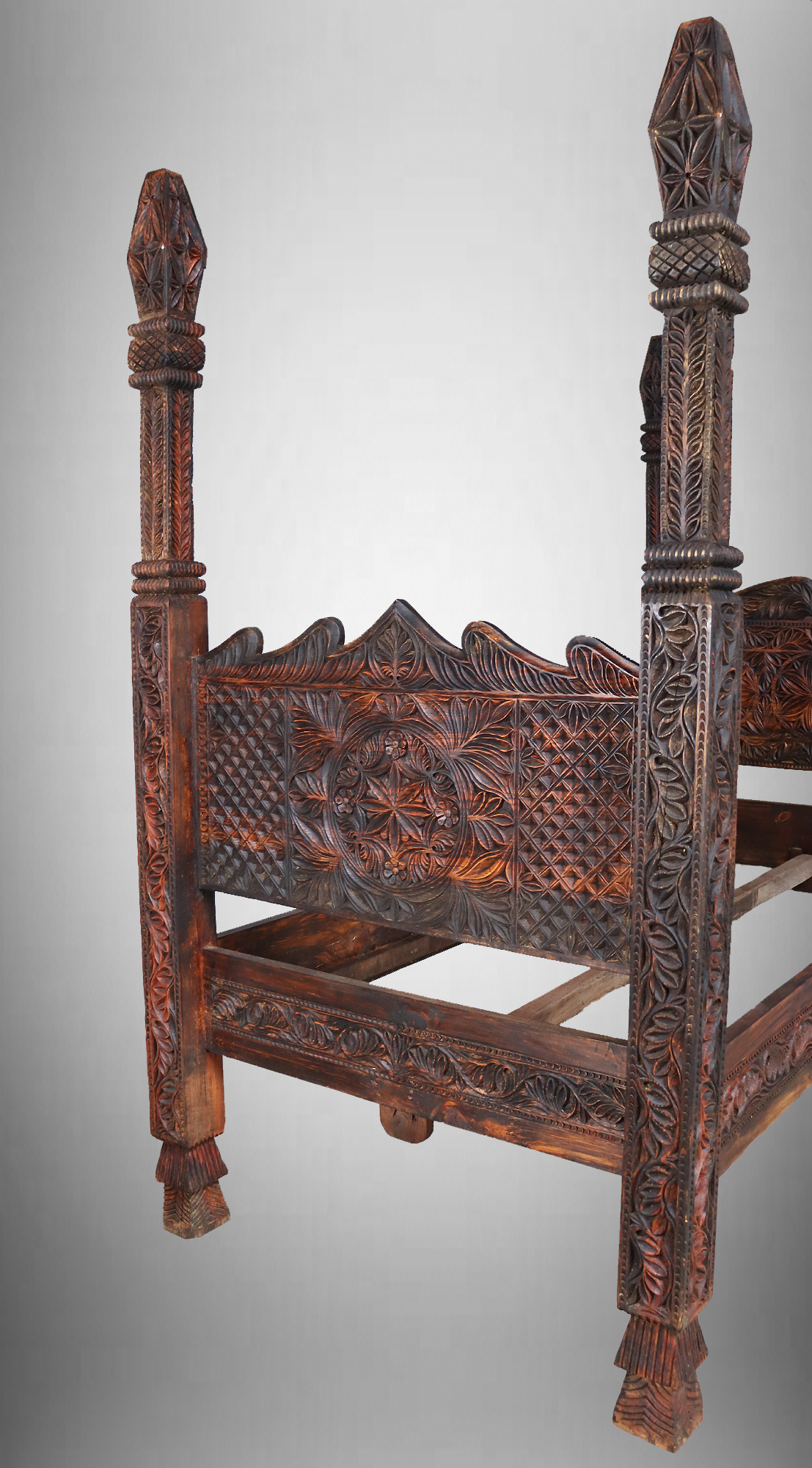 single bed Nuristan Afghanistan 2000