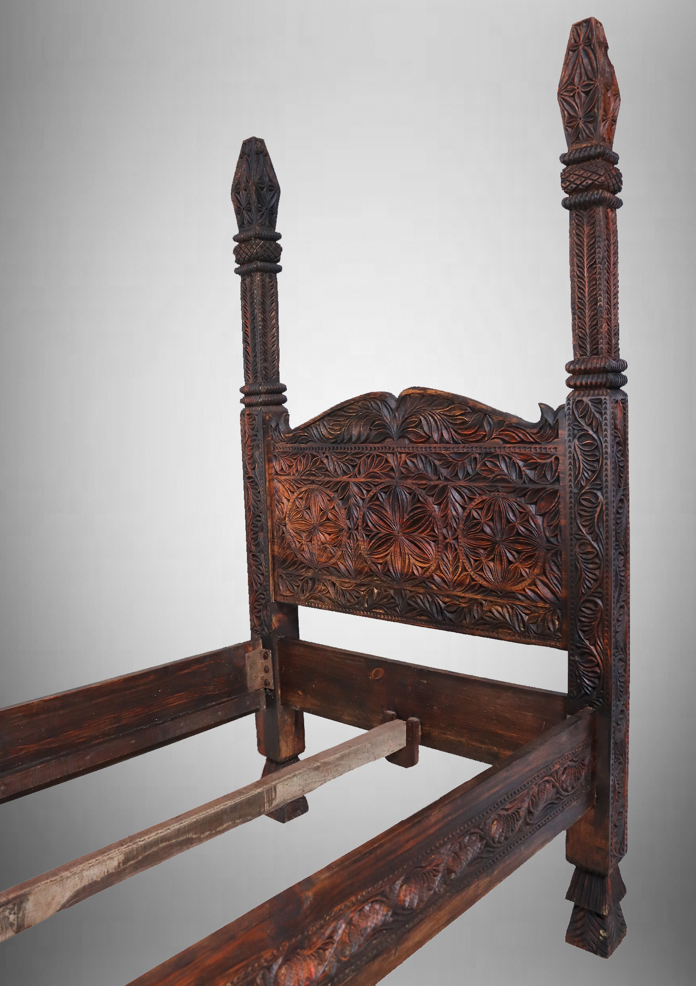 single bed Nuristan Afghanistan 2000