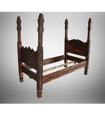 single bed Nuristan Afghanistan 2000