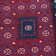 140x130  cm handgewebte nomaden orient Kelim aus Afghanistan sofrah Nr:  78