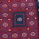 140x130  cm  oriental Handmade nomadic  kilim from Afghanistan sofrah No:  78