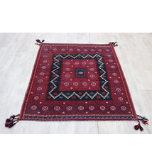 140x130  cm  oriental Handmade nomadic  kilim from Afghanistan sofrah No: 78