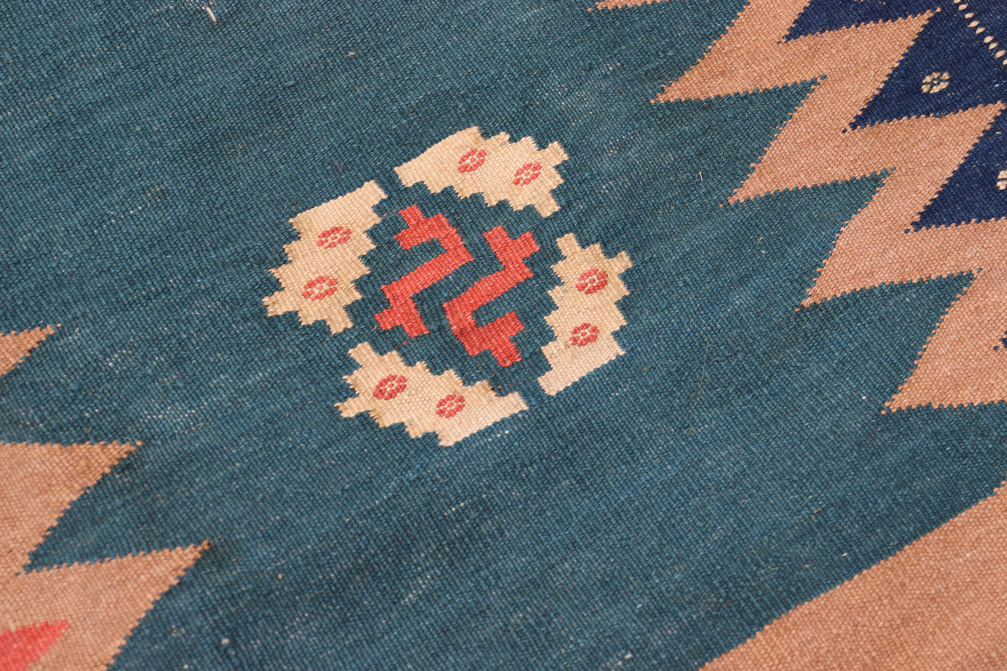 140x140  cm  oriental Handmade nomadic  kilim from Afghanistan sofrah No:75