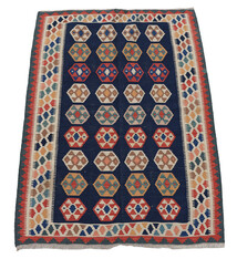 138x106  cm  oriental Handmade nomadic  kilim from Afghanistan sofrah No:  74