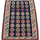 138x106  cm handgewebte nomaden orient Kelim aus Afghanistan sofrah Nr:  74