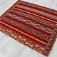 163x130  cm  oriental Handmade nomadic  kilim from Afghanistan sofrah No:  73