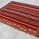 163x130  cm  oriental Handmade nomadic  kilim from Afghanistan sofrah No:  73