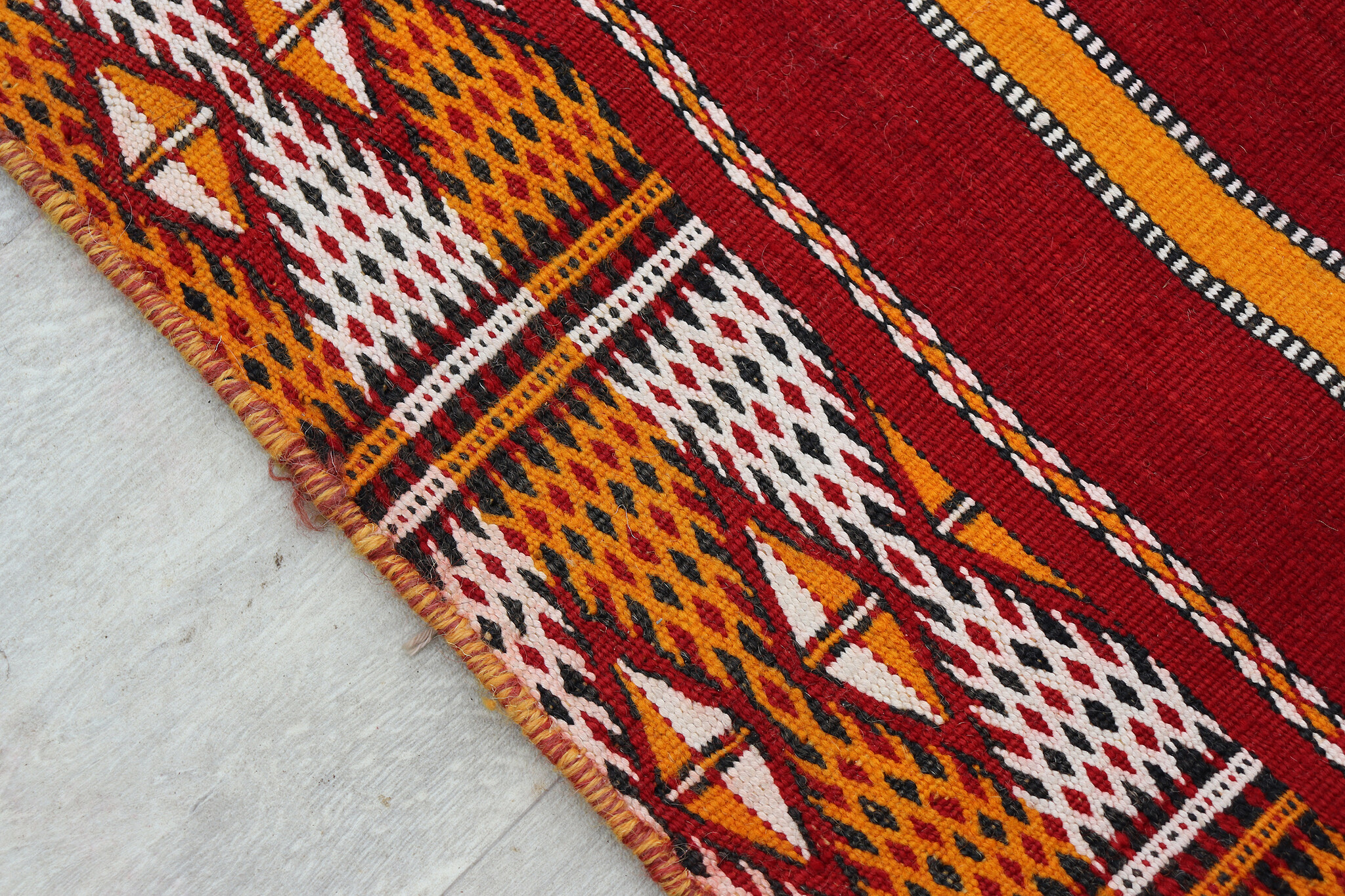 163x130  cm handgewebte nomaden orient Kelim aus Afghanistan sofrah Nr:  73