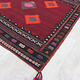 130x128  cm  oriental Handmade nomadic  kilim from Afghanistan sofrah No: 71