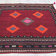 130x128  cm  oriental Handmade nomadic  kilim from Afghanistan sofrah No: 71