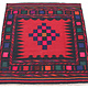 120x120  cm  oriental Handmade nomadic  kilim from Afghanistan sofrah No:  69