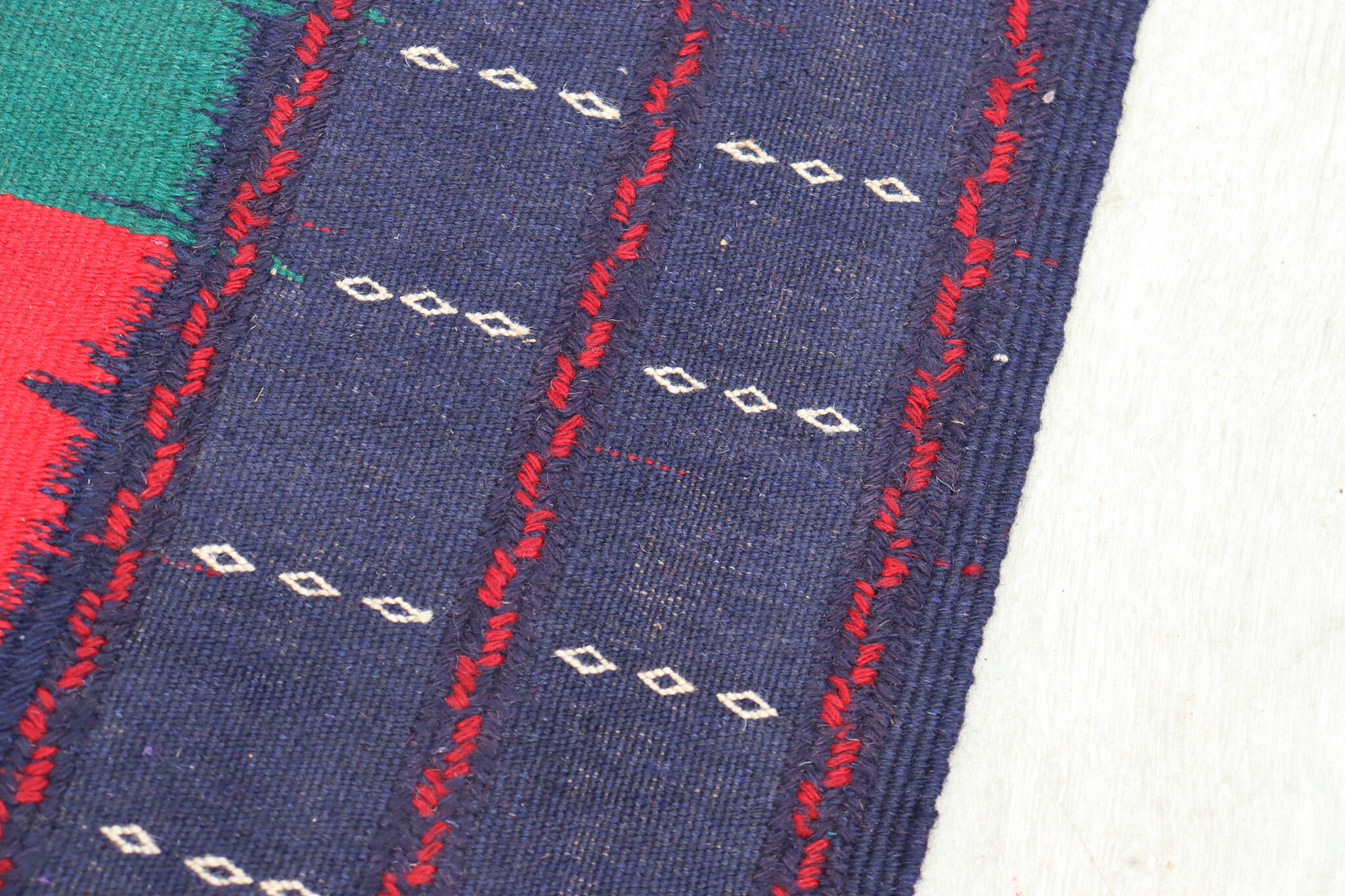 121x121  cm  oriental Handmade nomadic  kilim from Afghanistan sofrah No: 68