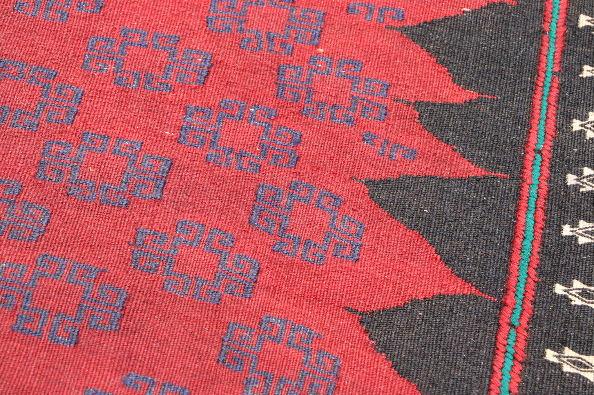 135x122  cm  oriental Handmade nomadic  kilim from Afghanistan sofrah No: 64