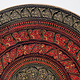 60 cm orient hand painted Lacquerware side table flower table telephone table tea table coffee table from Pakistan