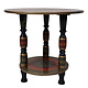 60 cm orient hand painted Lacquerware side table flower table telephone table tea table coffee table from Pakistan