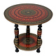 60 cm orient hand painted Lacquerware side table flower table telephone table tea table coffee table from Pakistan