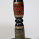 40 cm Ø orientalische handbemalte Lacquerware beistelltisch blumentisch Telefontisch Teetisch Tisch aus Pakistan