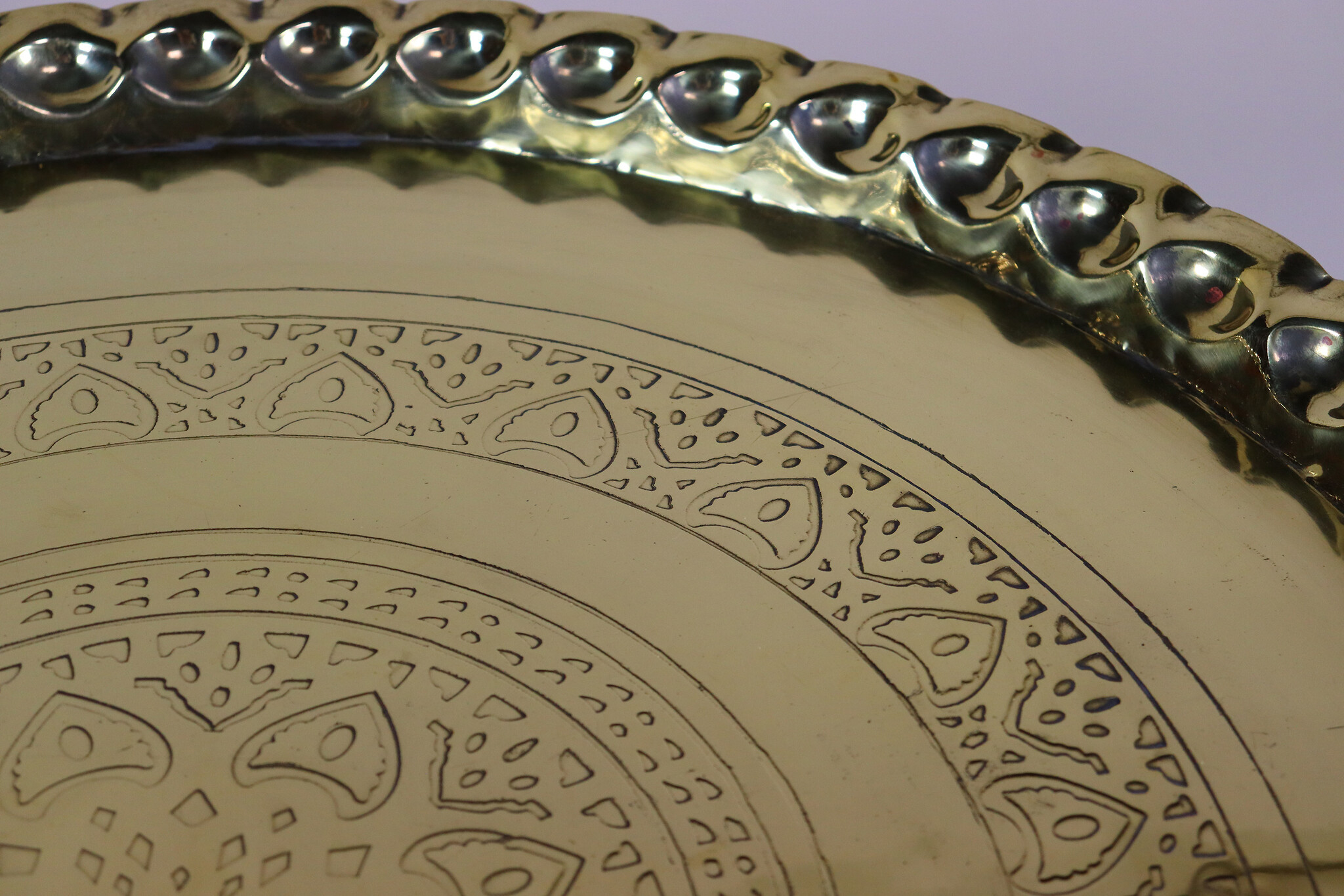 72 cm Ø   ägyptisch marokkanisch orient Messing tablett Teetisch beisteltisch Afghanistan   Nr:NUR/B