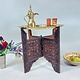 52 cm Ø    orient Islamic  Hammer Engraved Brass table Tea table side table Tray  No-50/GD