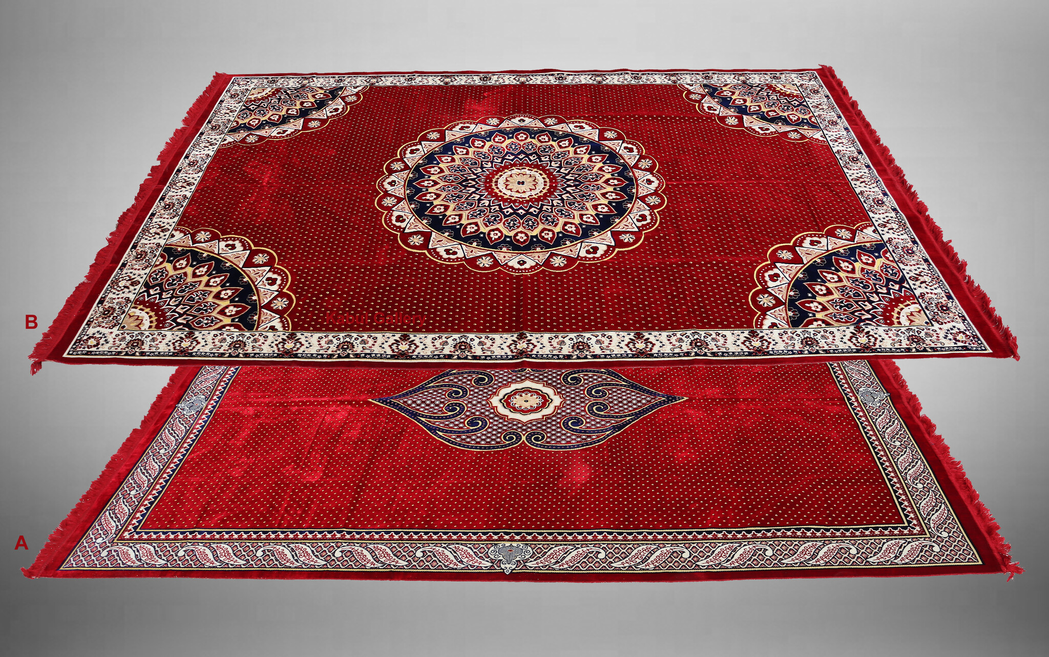 300x200 cm velvety Carpet rug for oriental Sitting area Arabic majlis  23A