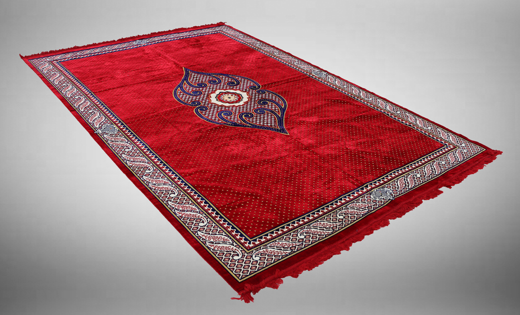 300x200 cm velvety Carpet rug for oriental Sitting area Arabic majlis  23A