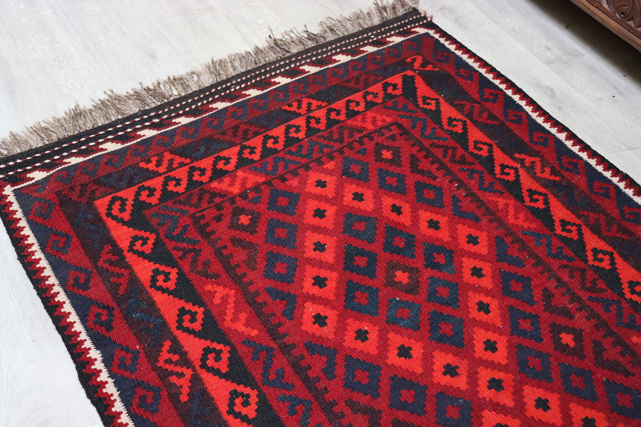 122x94   cm Afghan   nomadic Kilim rug  No:150