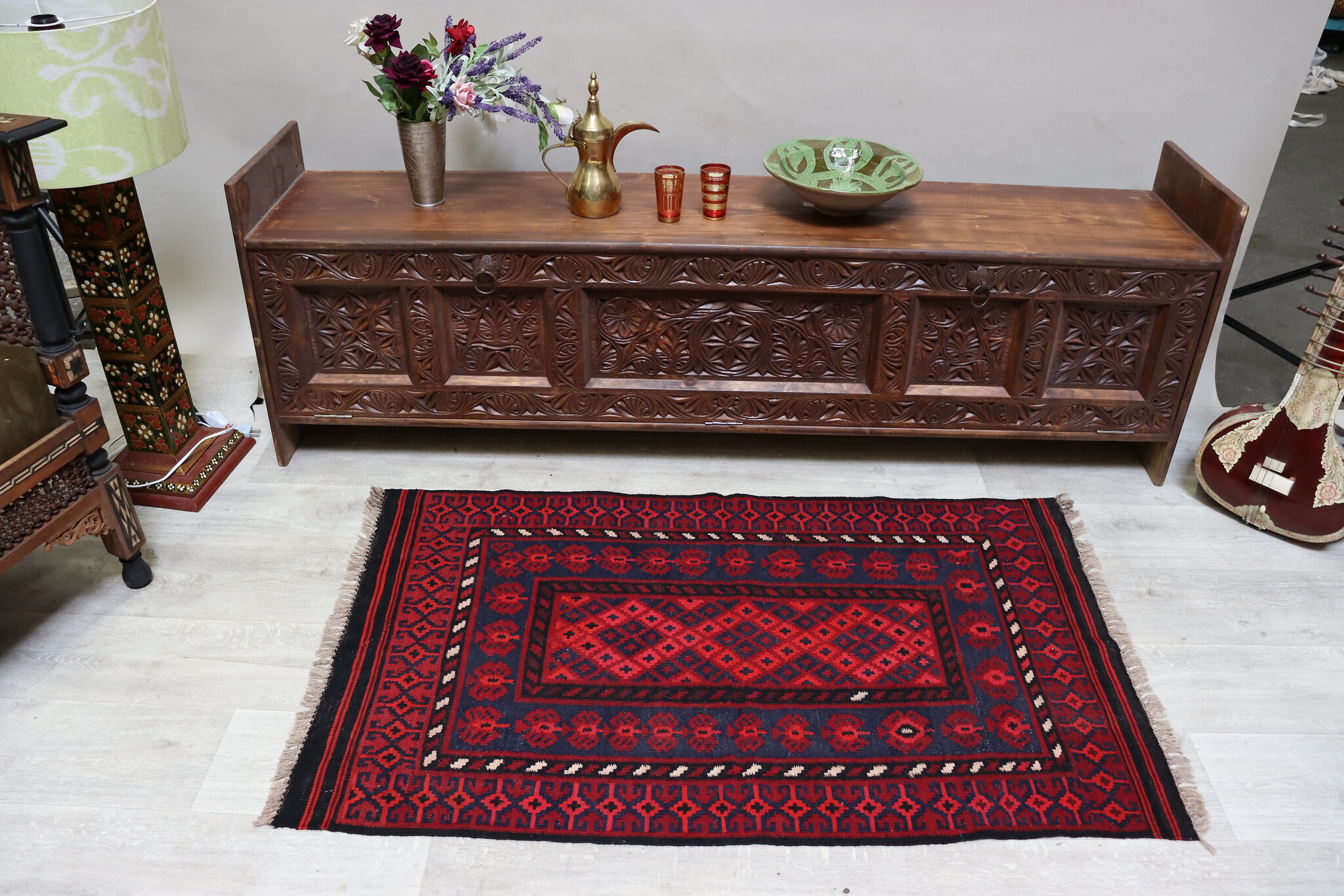 121x80 cm Afghan   nomadic Kilim rug  No:149