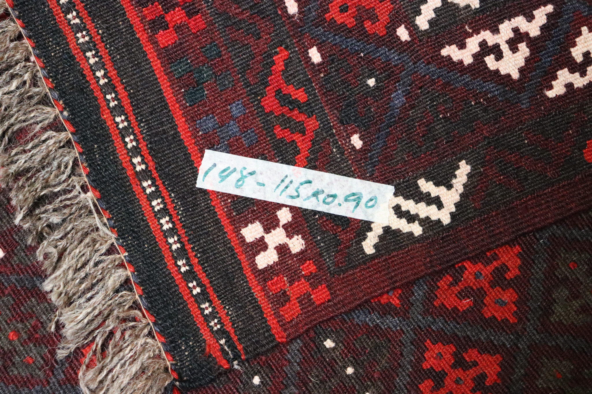115x90 cm afghan maimana Kelim Nr: 148