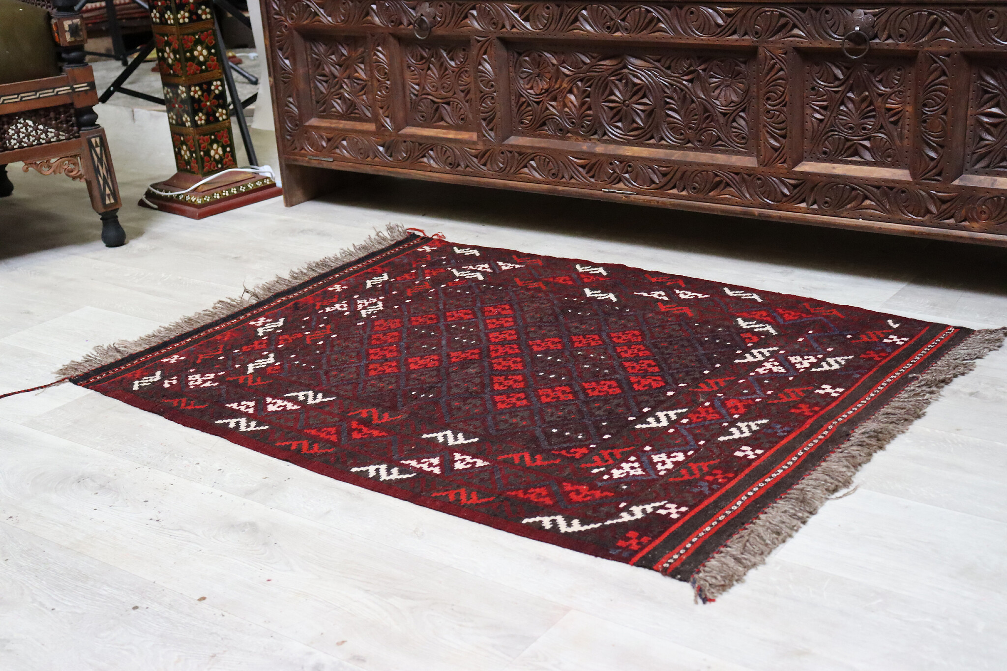 115x90 cm afghan maimana Kelim Nr: 148