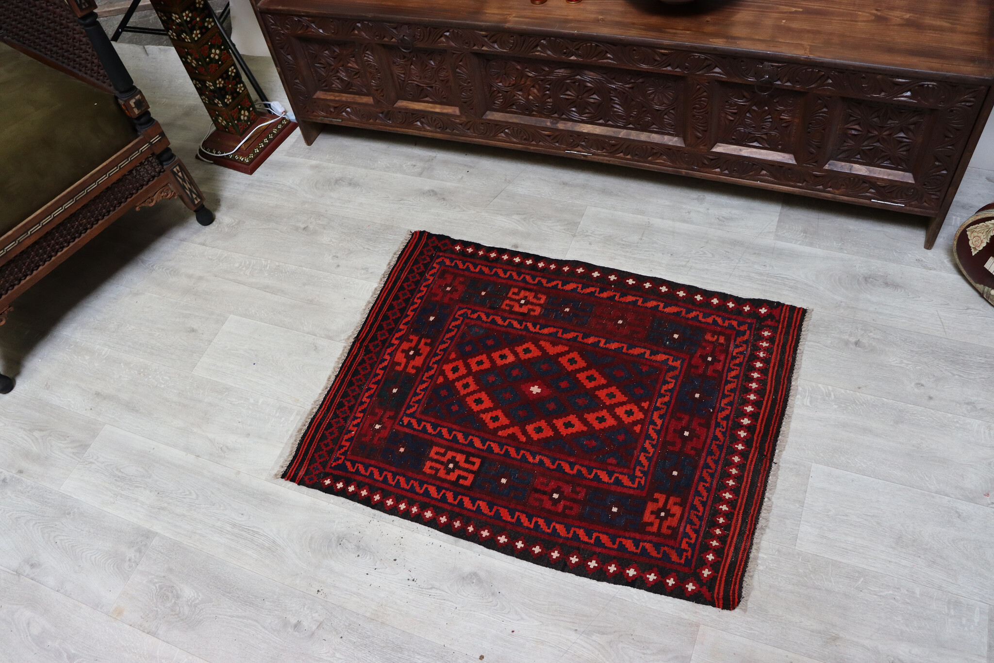 104x78 cm Afghan   nomadic Kilim rug  No:146