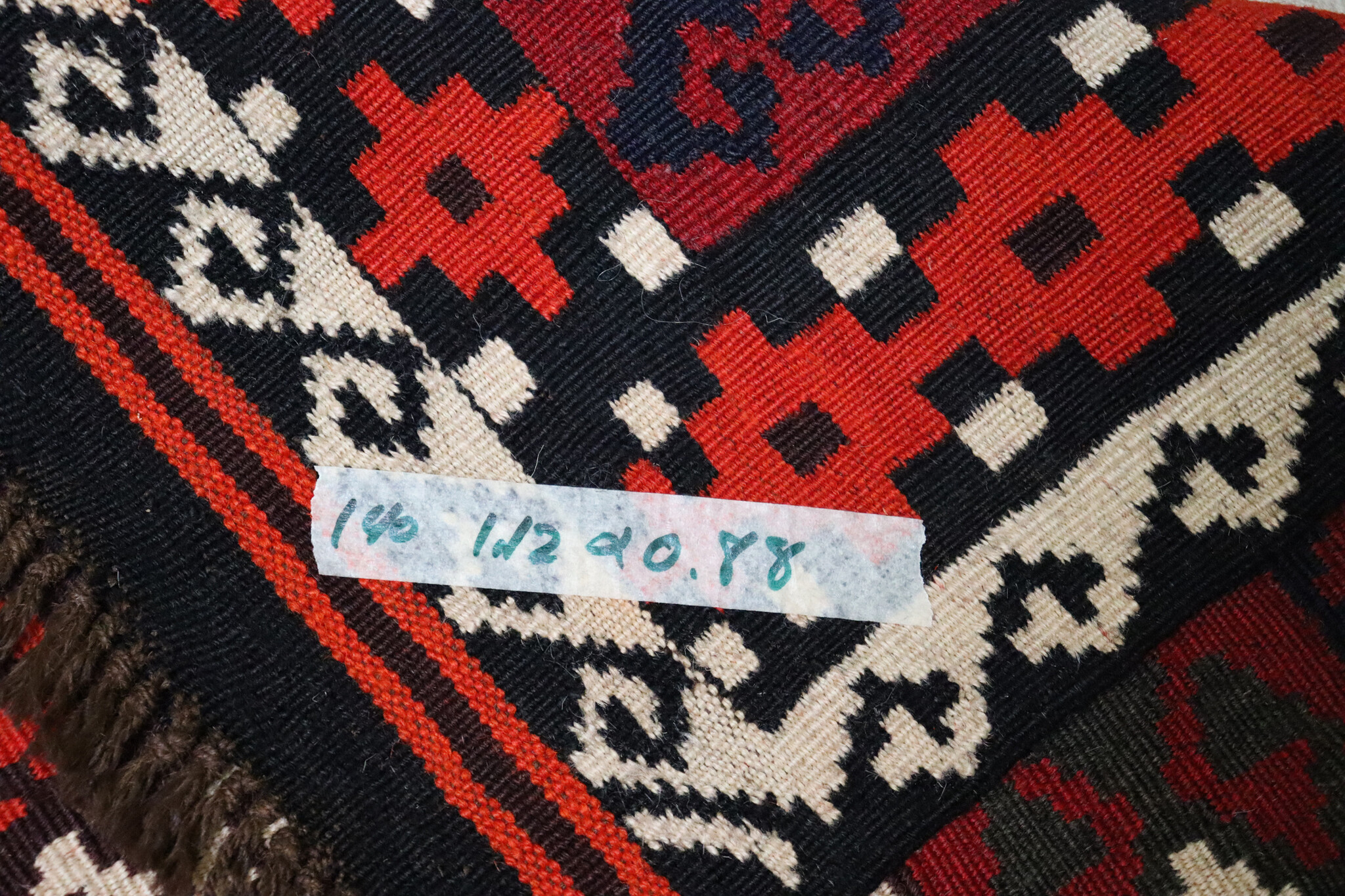 112x88 cm Afghan   nomadic Kilim rug  No:140