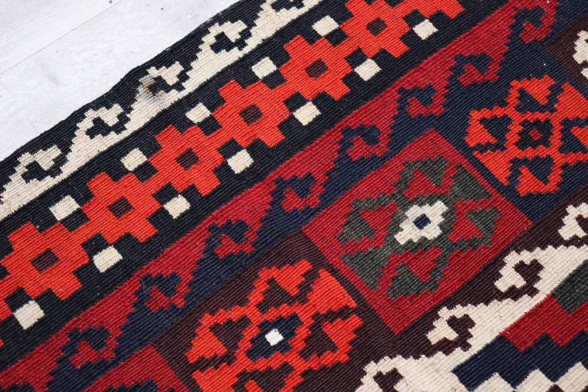 112x88 cm Afghan   nomadic Kilim rug  No:140