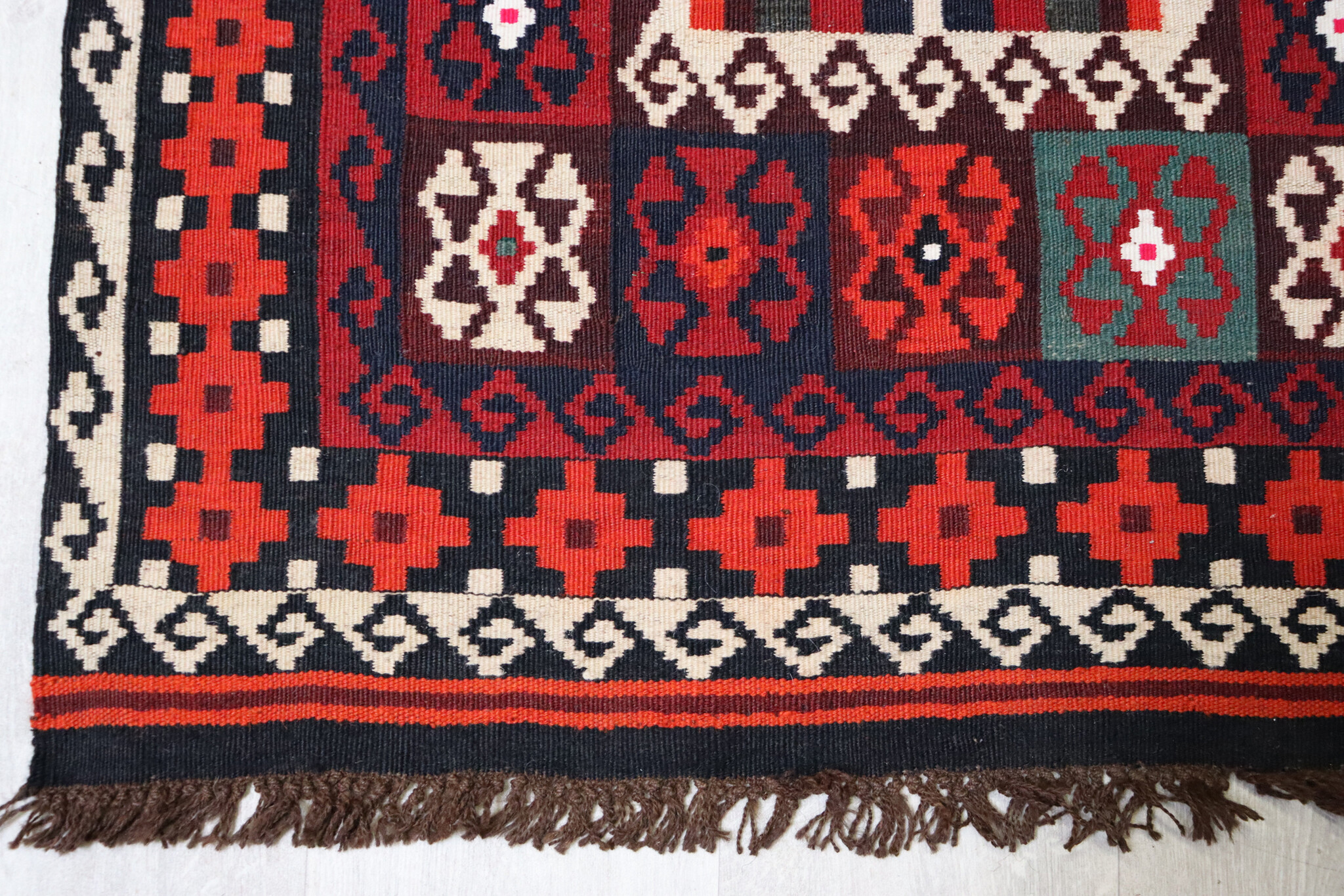 112x88 cm Afghan   nomadic Kilim rug  No:140