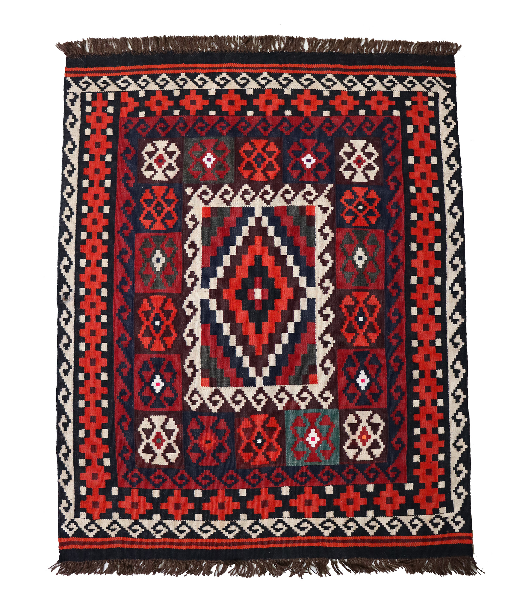 112x88 cm Afghan   nomadic Kilim rug  No:140