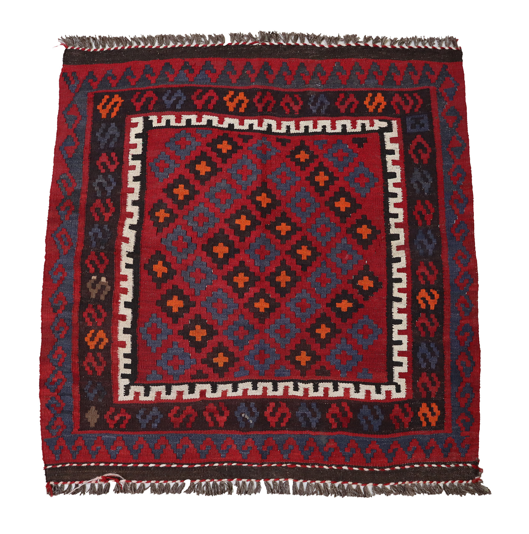 96x94 cm Afghan   nomadic Kilim rug  No:141