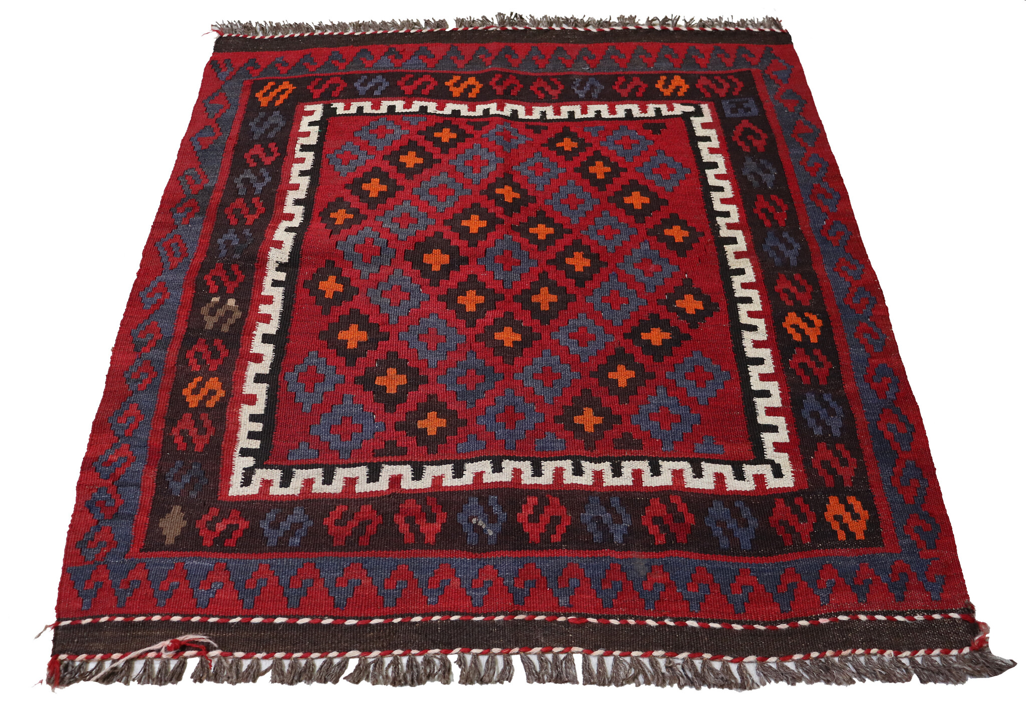 96x94 cm Afghan   nomadic Kilim rug  No:141