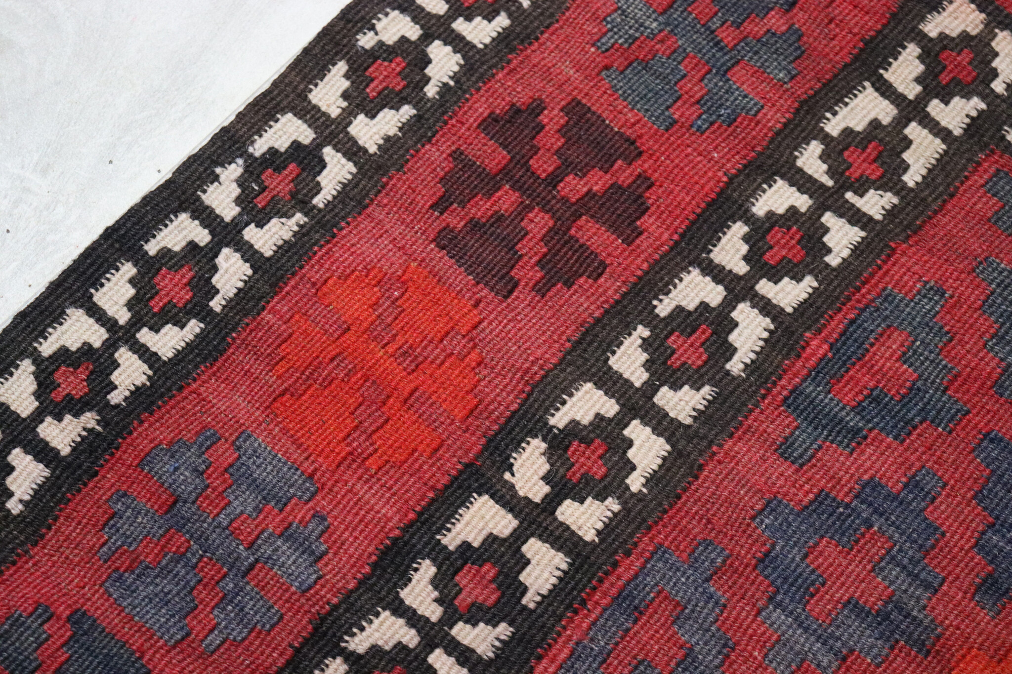 113x96 cm Afghan   nomadic Kilim rug  No:143