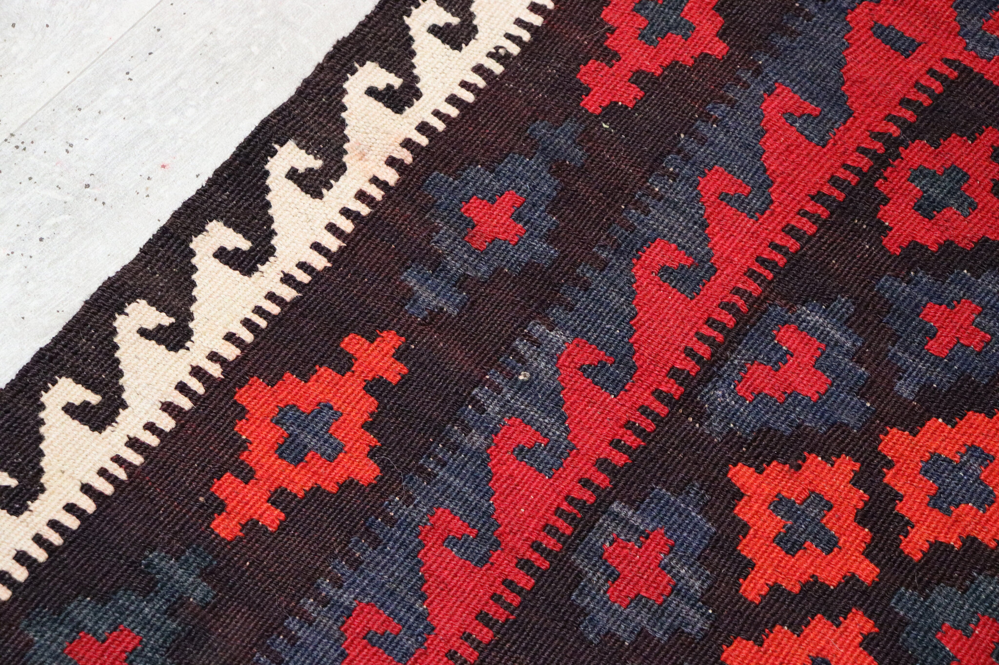 96x85 cm Afghan   nomadic Kilim rug  No:139