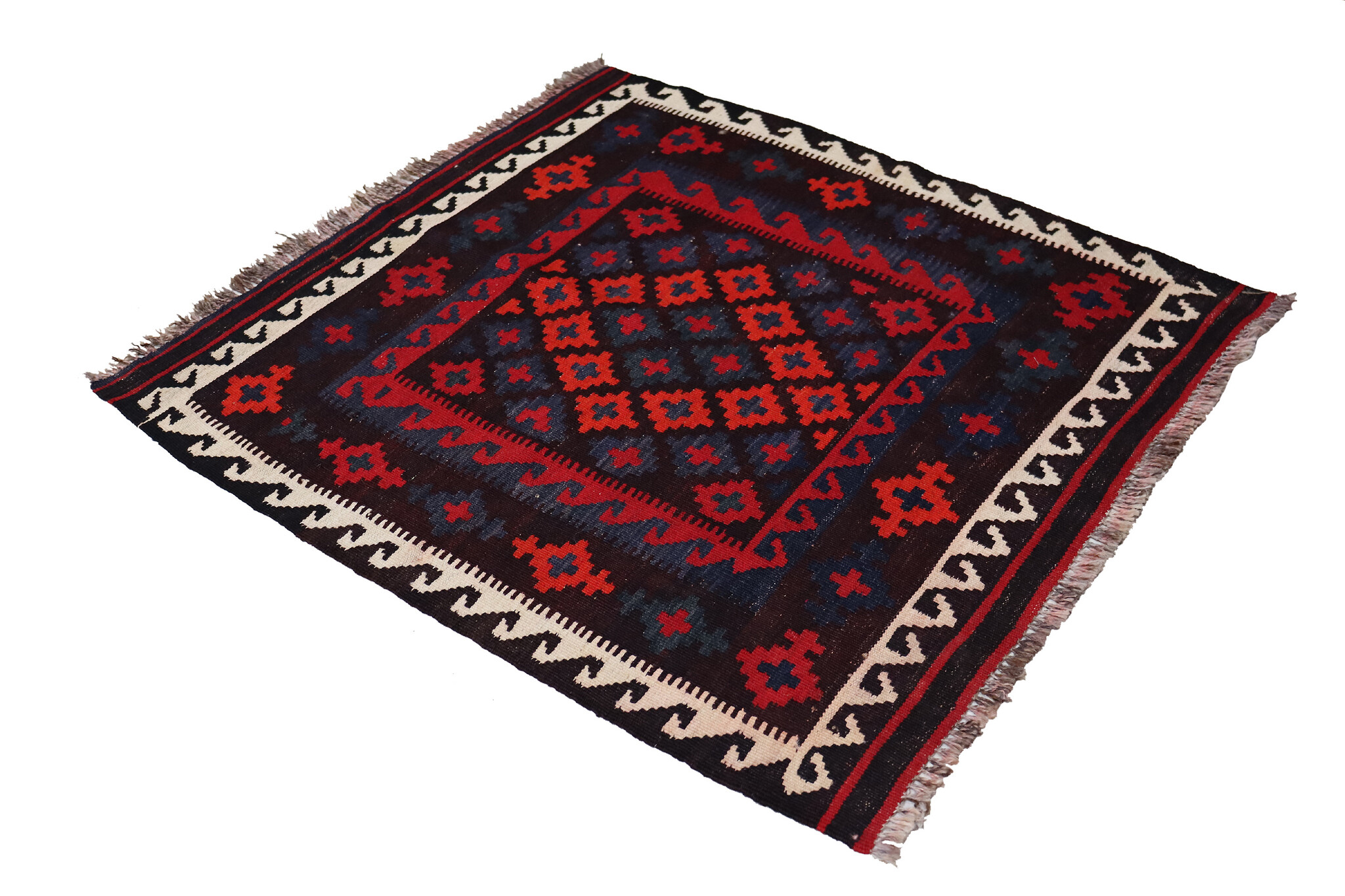 96x85 cm Afghan   nomadic Kilim rug  No:139