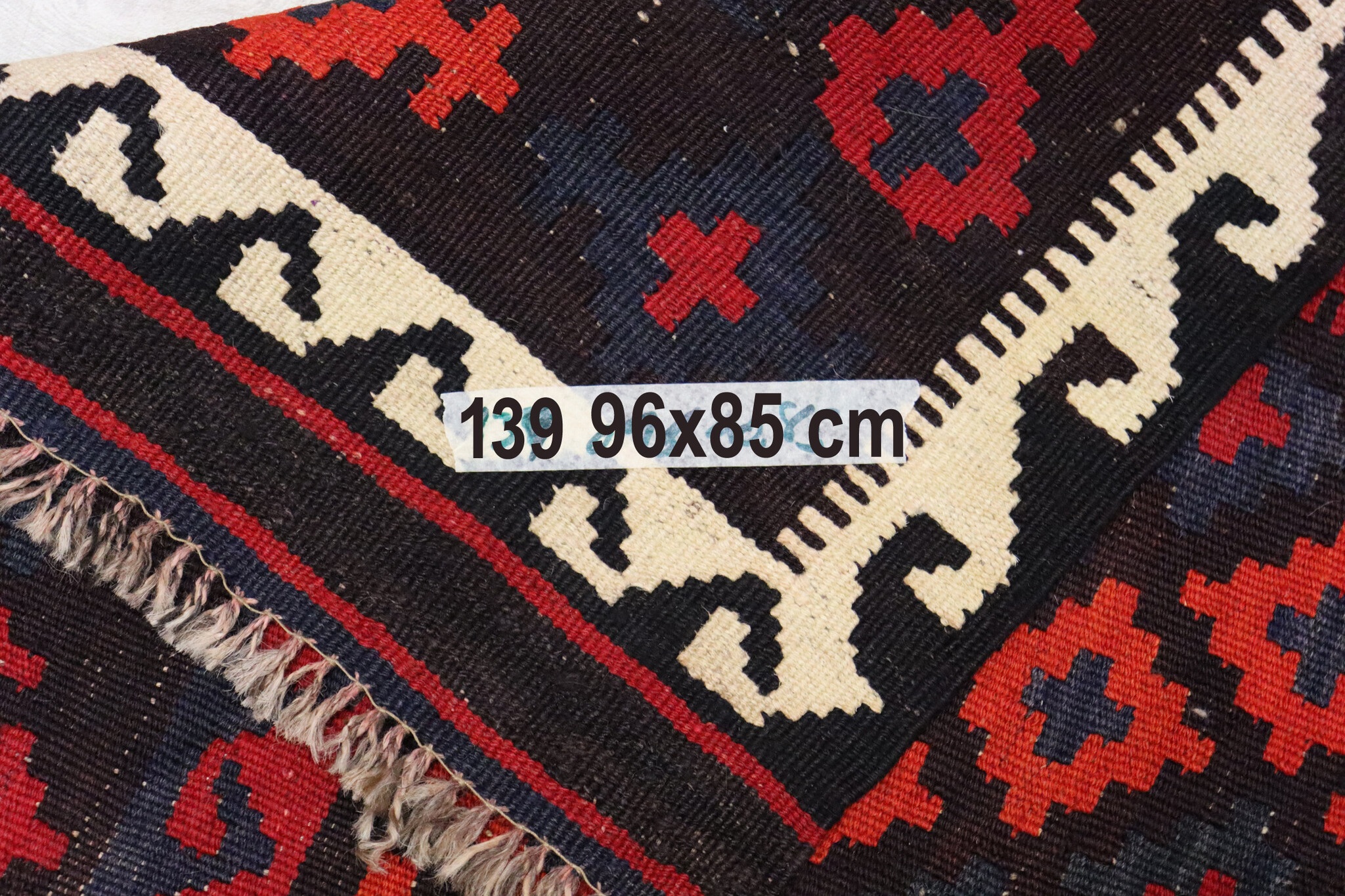 96x85 cm Afghan   nomadic Kilim rug  No:139